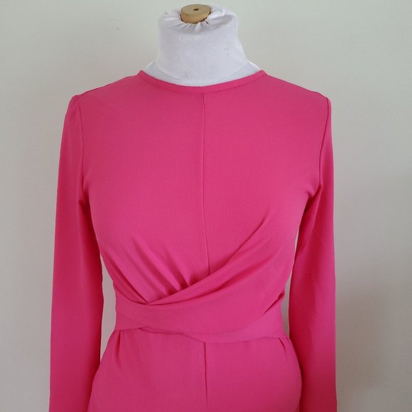 Boohoo jumpsuit Hot Pink Wide Leg - Picture 2 of 14